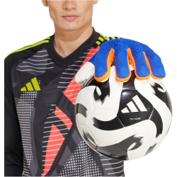 adidas Predator Pro Torwarthandschuhe mit Fingersave Herren AETB - lucblu/solarred/white 7