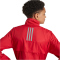adidas Team Wind.Rdy Windjacke Kinder IV7169 - team power red 2/reflective silver 128