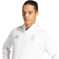 adidas Real Madrid Einlaufjacke 2024/25 Herren 001A - white XS
