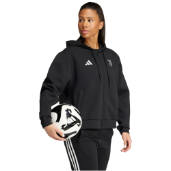 adidas Juventus Turin Einlaufjacke 2024/25 Damen 095A - black XXS