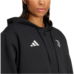 adidas Juventus Turin Einlaufjacke 2024/25 Damen 095A - black XXS