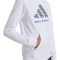 adidas Real Madrid Hoodie 2024/25 Kinder IT3763 - white 128
