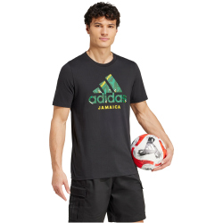 adidas JFF Jamaika SZN Graphic T-Shirt 2024/25 Herren 095A - black S