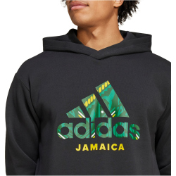 adidas JFF Jamaika SZN Doubleknit Hoodie 2024/25 Herren 095A - black XS