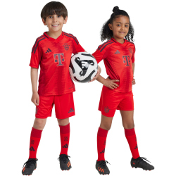 adidas FC Bayern M&uuml;nchen Heim Minikit 2024/25 Kinder 013A - red 92
