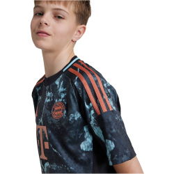 adidas FC Bayern M&uuml;nchen Ausw&auml;rtstrikot 2024/25 Kinder 095A - black 140