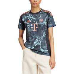 adidas FC Bayern M&uuml;nchen Ausw&auml;rtstrikot 2024/25 Damen 095A - black XS