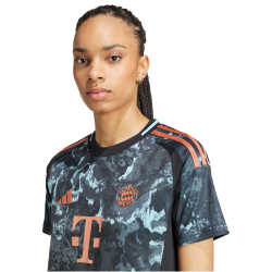 adidas FC Bayern M&uuml;nchen Ausw&auml;rtstrikot 2024/25 Damen 095A - black XS