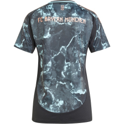 adidas FC Bayern M&uuml;nchen Ausw&auml;rtstrikot 2024/25 Damen 095A - black XS