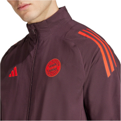 adidas FC Bayern M&uuml;nchen Tiro 24 Pr&auml;sentationsjacke 2024/25 Herren AEKD - shamar/red XS