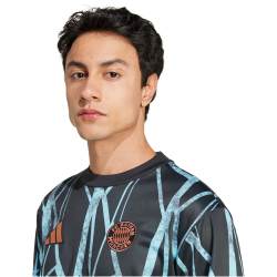 adidas FC Bayern M&uuml;nchen Aufw&auml;rmshirt 2024/25 Herren 095A - black XS