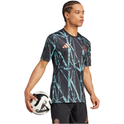 adidas FC Bayern M&uuml;nchen Aufw&auml;rmshirt 2024/25 Herren 095A - black XL