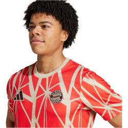 adidas FC Bayern M&uuml;nchen Aufw&auml;rmshirt 2024/25 Herren 013A - red XL