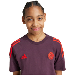 adidas FC Bayern M&uuml;nchen Tiro 24 T-Shirt 2024/25 Kinder AEKD - shamar/red 140