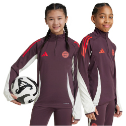 adidas FC Bayern M&uuml;nchen Tiro 24 Trainingsshirt 2024/25 Kinder AEKD - shamar/red 128