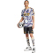 adidas Tiro Pride Trikot Herren ADWA - halblu/purbur/pinspa S