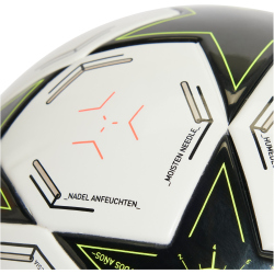 adidas UEFA Champions League 350g Leicht-Fu&szlig;ball 2024/25 001A - white/black/plamet/tm 4