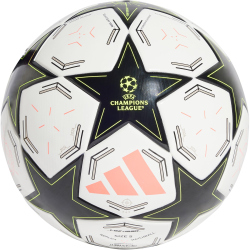 adidas UEFA Champions League 290g Leicht-Fu&szlig;ball 2024/25 001A - white/black/plamet/tm 4