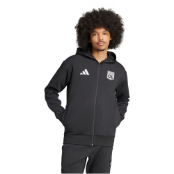 adidas Olympique Lyon SZN Doubleknit Einlaufjacke 2024/25 Herren 095A - black XS