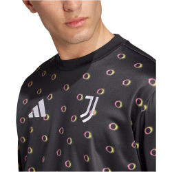 adidas Juventus Turin Aufw&auml;rmshirt 2024/25 Herren 095A - black S