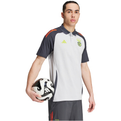 adidas SL Benfica Lissabon Tiro 24 Competition Poloshirt 2024/25 Herren A5J3 - lgsogr/sesore XS