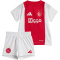 adidas Ajax Amsterdam Heim Baby-Minikit 2024/25 Kinder 001A - white 68