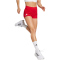 adidas Adizero Essentials Running Booty Laufshorts Damen IY7848 - team power red 2 XXS