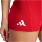 adidas Adizero Essentials Running Booty Laufshorts Damen IY7848 - team power red 2 XXS