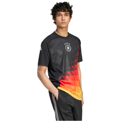 adidas DFB Deutschland Aufw&auml;rmshirt 2024/25 Herren 095A - black L