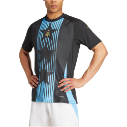 adidas AFA Argentinien Aufw&auml;rmshirt 2024/25 Herren 095A - black/blubrs L