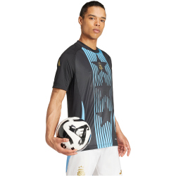 adidas AFA Argentinien Aufw&auml;rmshirt 2024/25 Herren 095A - black/blubrs L