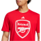 adidas FC Arsenal DNA Graphic T-Shirt 2024/25 Herren IS6506 - better scarlet XS