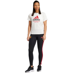adidas Manchester United Leggings 2024/25 Damen 095A - black XS