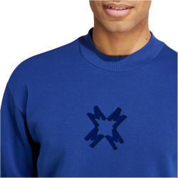 adidas Manchester United SZN Doubleknit Sweatshirt 2024/25 Herren AE64 - vicblu S