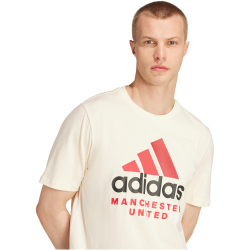 adidas Manchester United SZN Graphic T-Shirt 2024/25 Herren A0TP - crewht XS