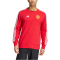 adidas Manchester United DNA Sweatshirt 2024/25 Herren IT4163 - mufc red XS