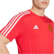adidas Manchester United DNA T-Shirt 2024/25 Herren IT4162 - mufc red XS