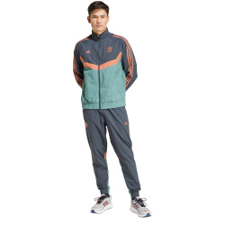 adidas FC Bayern M&uuml;nchen SZN Trainingsjacke 2024/25 Herren A0TV - dkgrey/hazeme S