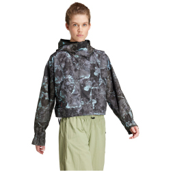 adidas FC Bayern M&uuml;nchen Windbreaker 2024/25 Damen 095A - black/ltaqua/dkgrey XS