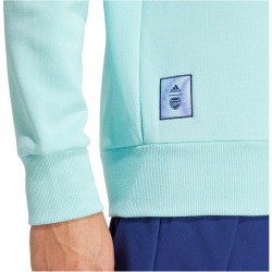 adidas FC Arsenal SZN Doubleknit Hoodie 2024/25 Herren A0R1 - claqua XS