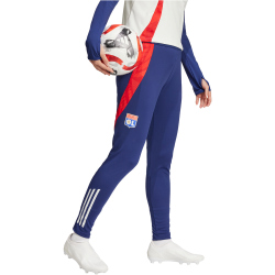 adidas Olympique Lyon Trainingshose 2024/25 Damen A7ZP - midind/brired/whitin XS