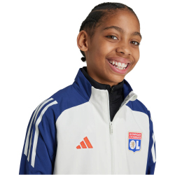 adidas Olympique Lyon Tiro 24 Pr&auml;sentationsjacke 2024/25 Kinder AAJK - whitin/midind/brired 128