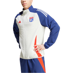 adidas Olympique Lyon Tiro 24 Pr&auml;sentationsjacke 2024/25 Herren AAJK - whitin/midind/brired XS
