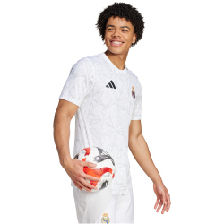 adidas Real Madrid Aufw&auml;rmshirt 2024/25 Herren 001A - white/clgrey S