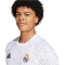 adidas Real Madrid Aufw&auml;rmshirt 2024/25 Herren IT5101 - white/clear grey S