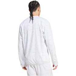 adidas Real Madrid Aufw&auml;rmshirt 2024/25 Herren 001A - white/clgrey S