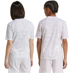 adidas Real Madrid Aufw&auml;rmshirt 2024/25 Kinder 001A - white/clgrey 152