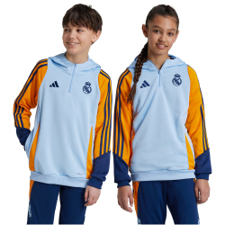 adidas Real Madrid Hoodie 2024/25 Kinder ACDZ - globlu/creora/tenabl 128