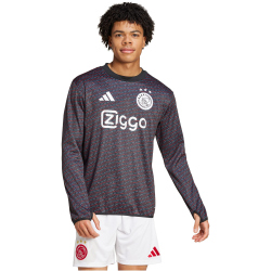 adidas Ajax Amsterdam Aufw&auml;rmshirt 2024/25 Herren 095A - black M