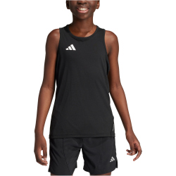 adidas Adizero Team Lauf-Singlet Kinder 095A - black/white 116